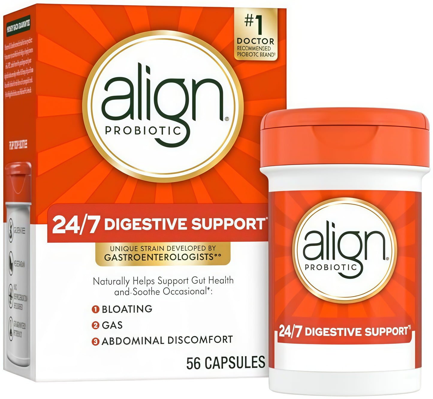 Align Probiotic, Probiotics for Women and Men, Daily Probiotic Supplement for Digestive Health